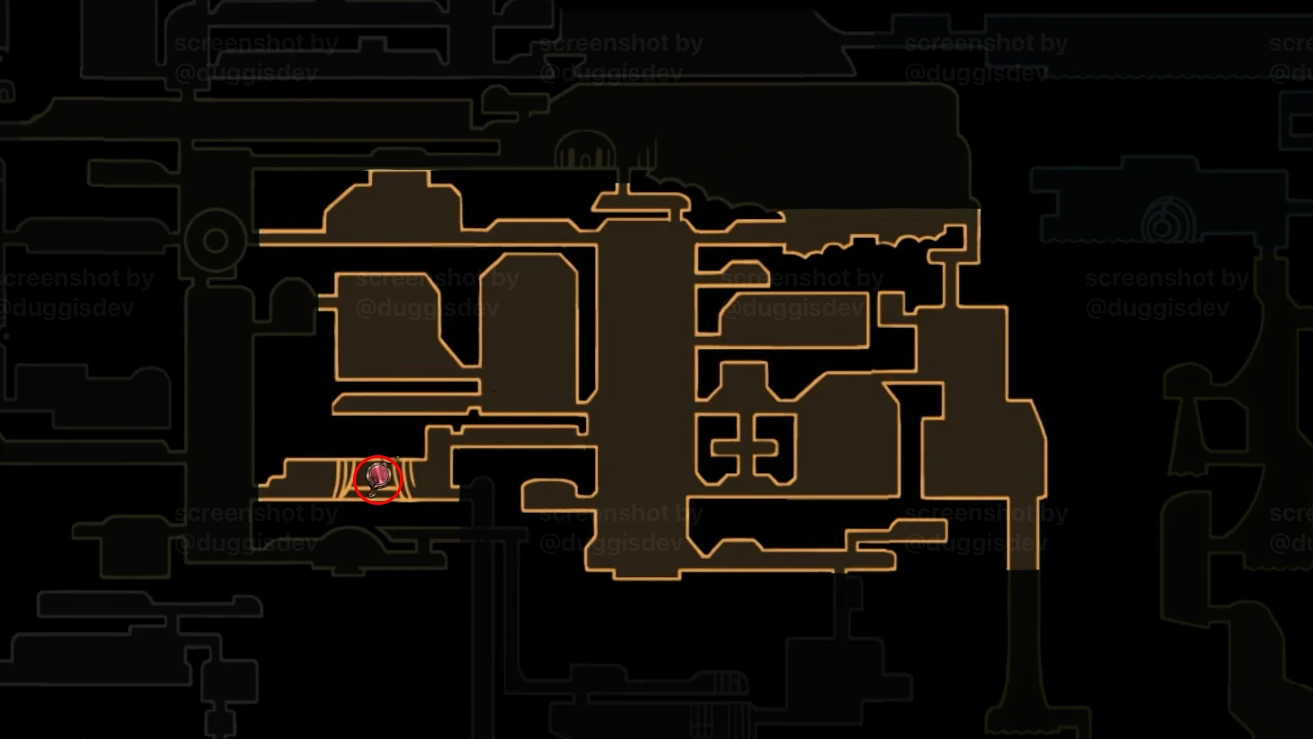 Claw Mirror location - Whispering Vaults