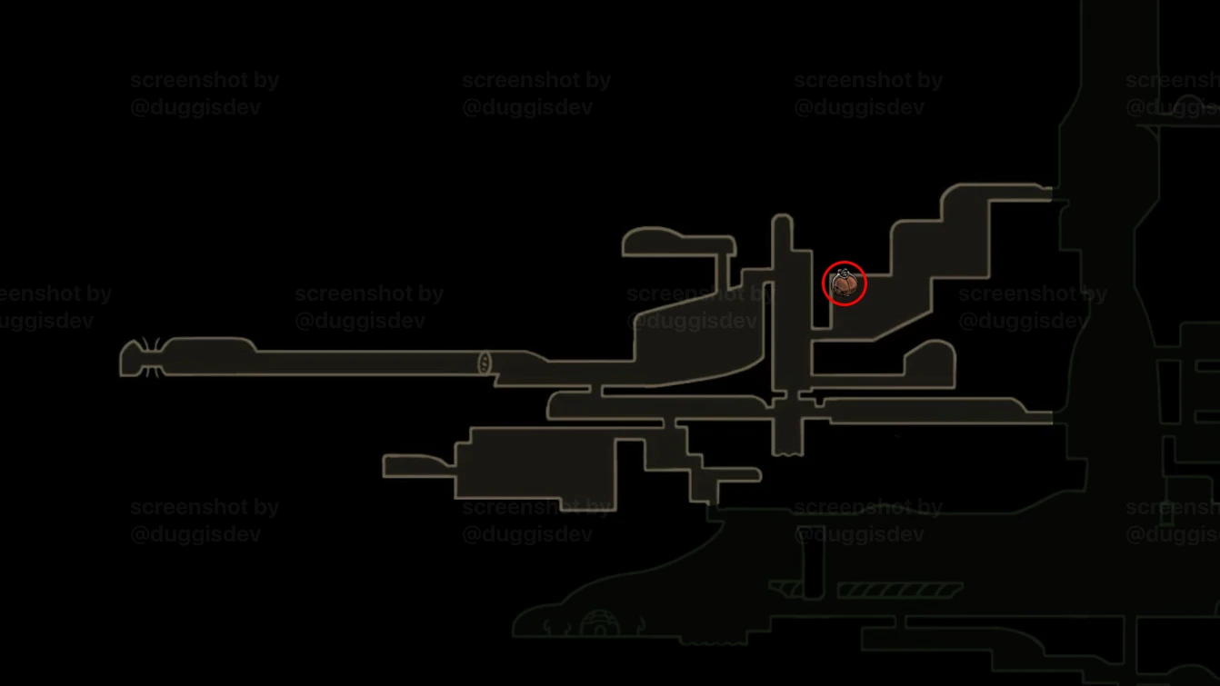 Dead Bug’s Purse location - Wormways