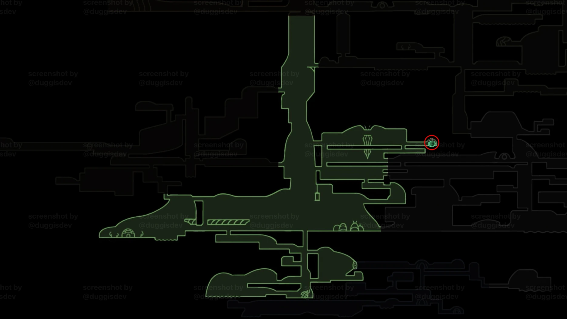 Druid’s Eye location - Moss Grotto