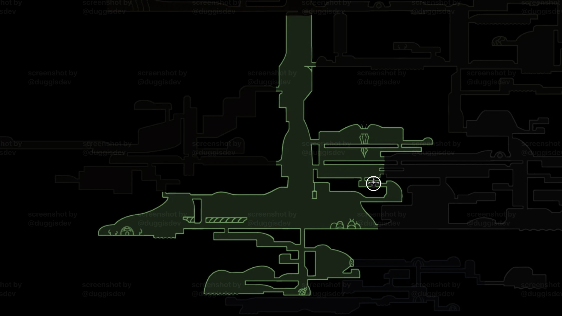 Spool Fragment location - Moss Grotto