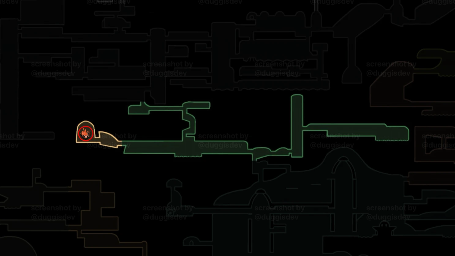 Wispfire Lantern location - Wisp Thicket